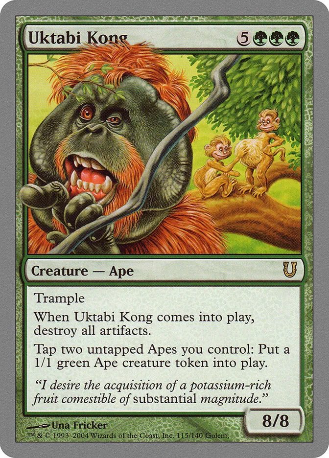 Uktabi Kong Front Face
