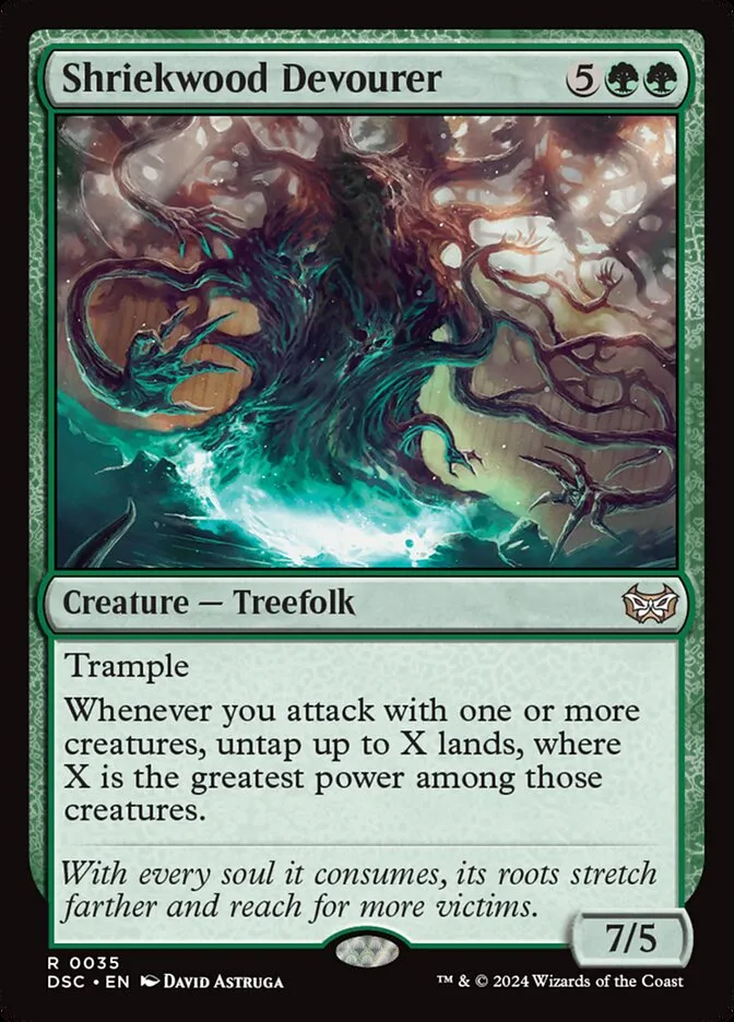 Shriekwood Devourer Front Face