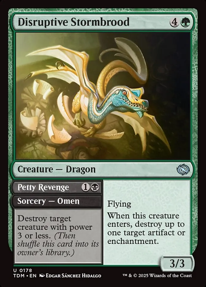 Disruptive Stormbrood // Petty Revenge Front Face