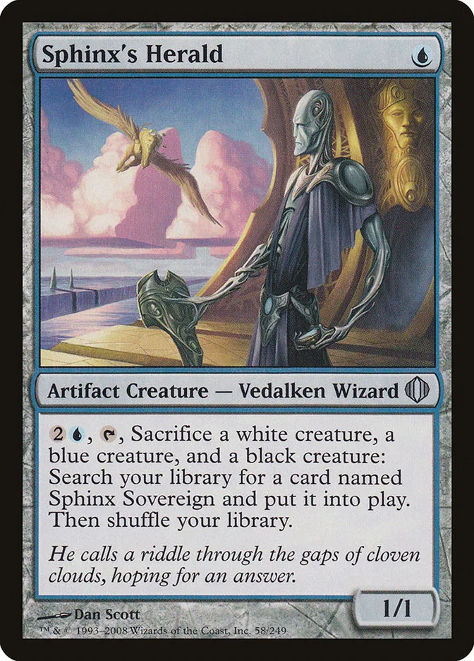 Sphinx's Herald Front Face