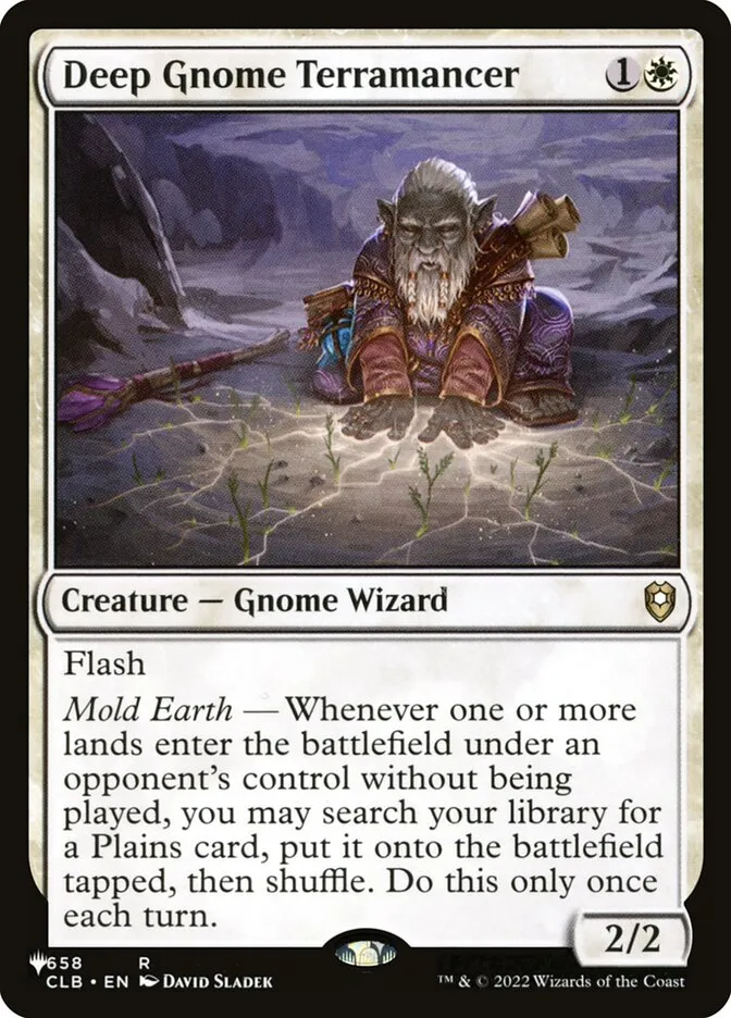 Deep Gnome Terramancer Front Face