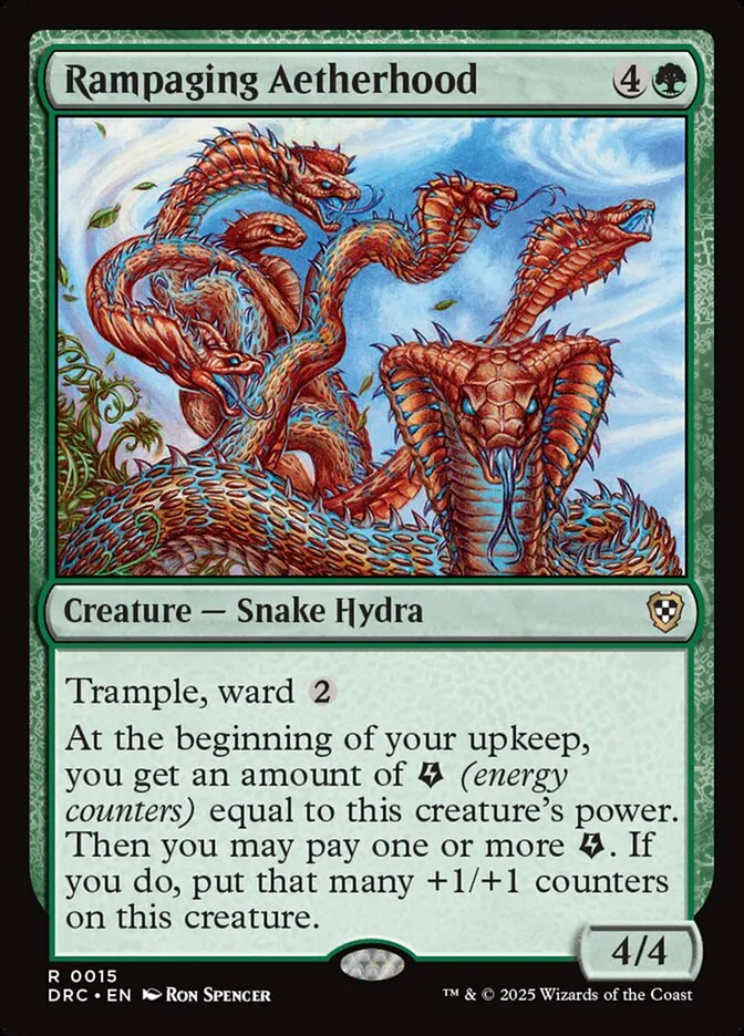 Rampaging Aetherhood Front Face