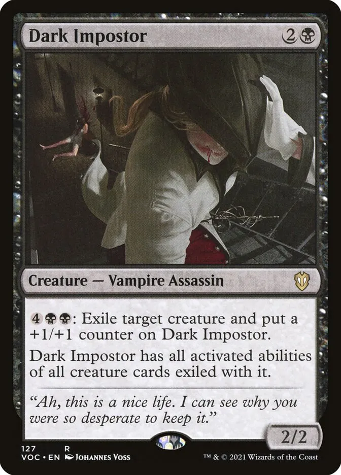 Dark Impostor Front Face
