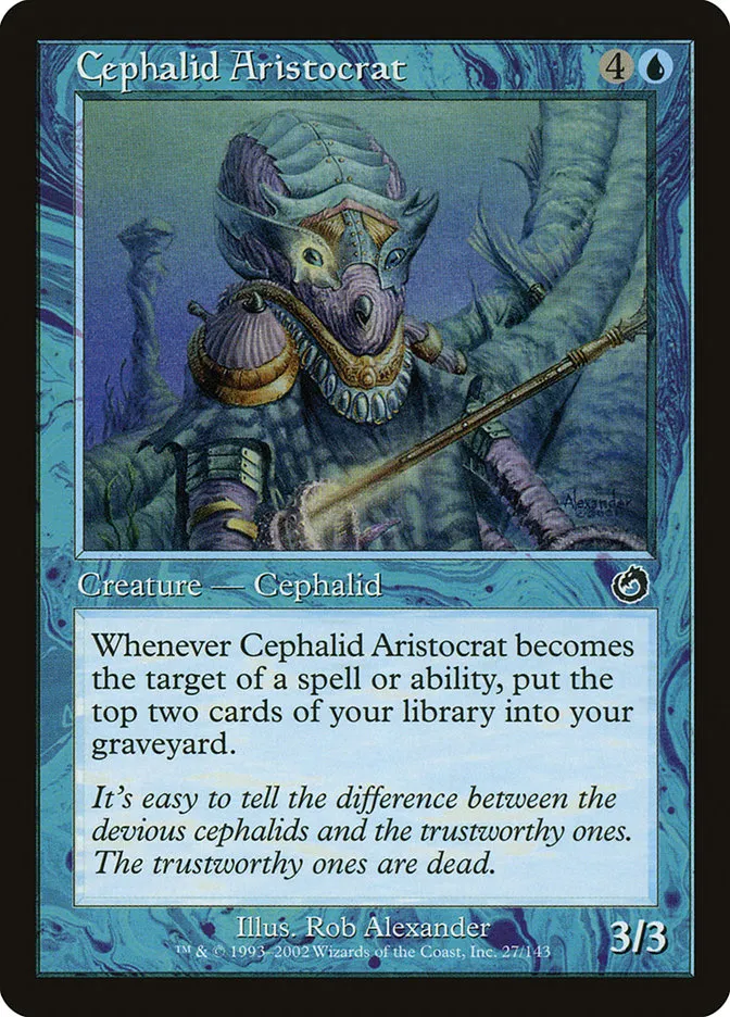 Cephalid Aristocrat Front Face