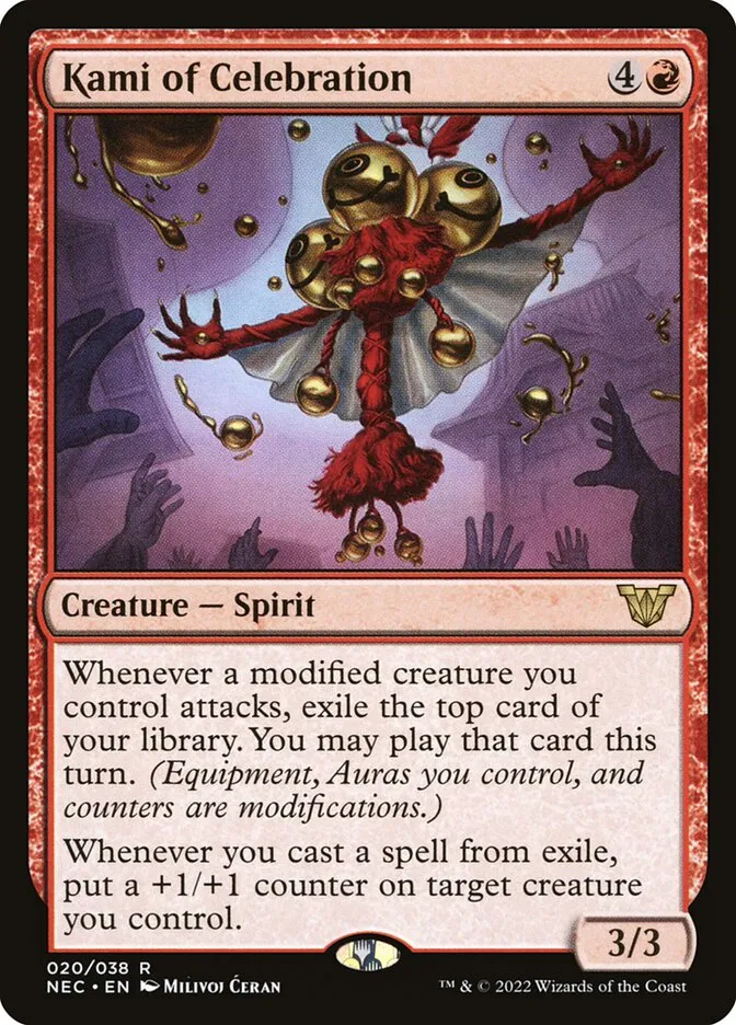 Kami of Celebration Front Face