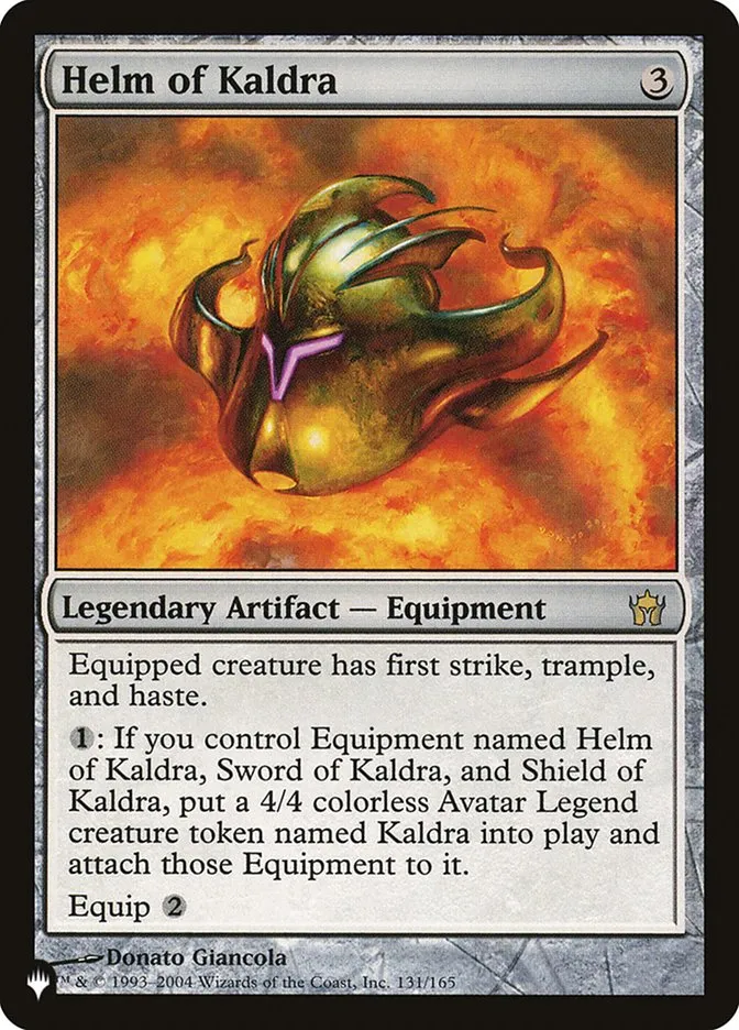 Helm of Kaldra Front Face