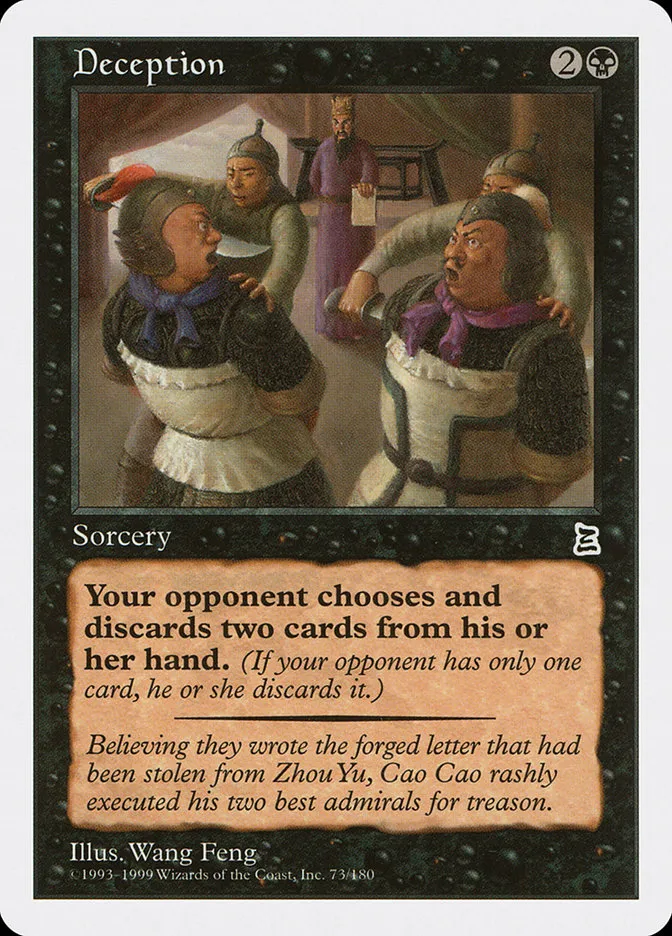 Deception Front Face