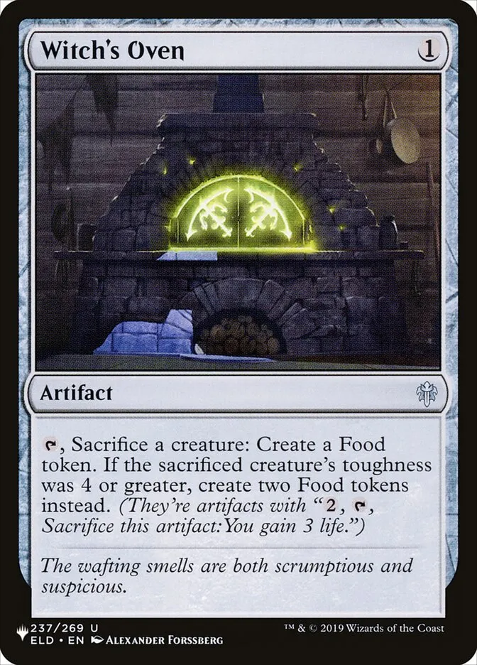 Witch's Oven Front Face
