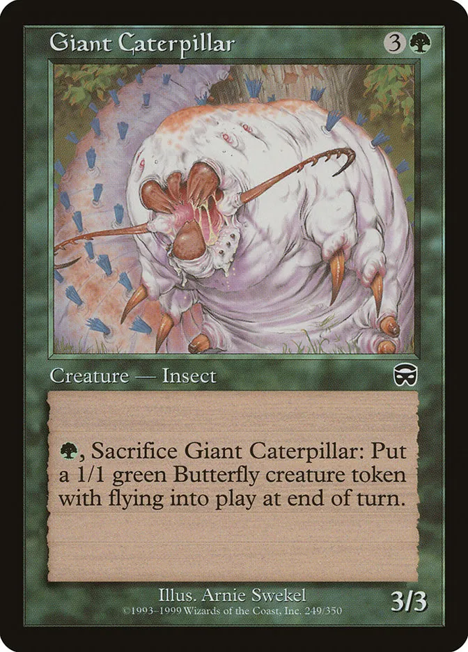 Giant Caterpillar Front Face