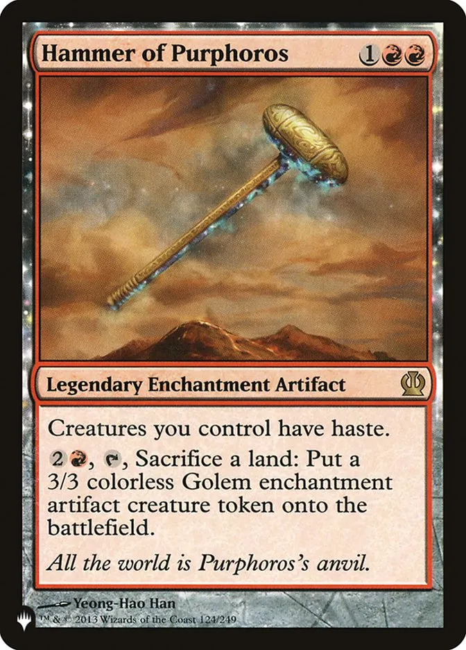 Hammer of Purphoros Front Face