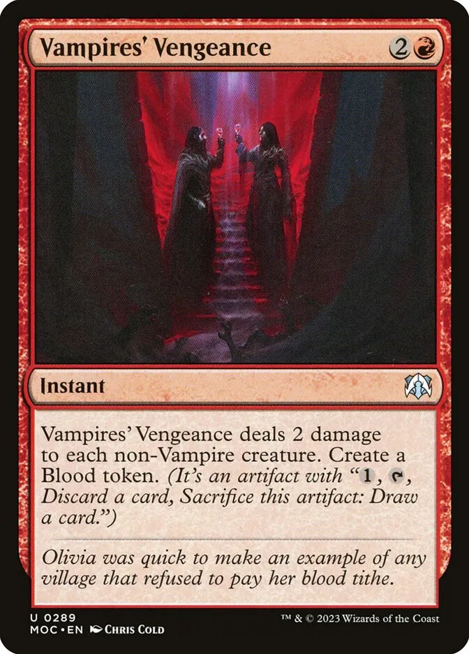 Vampires' Vengeance Front Face