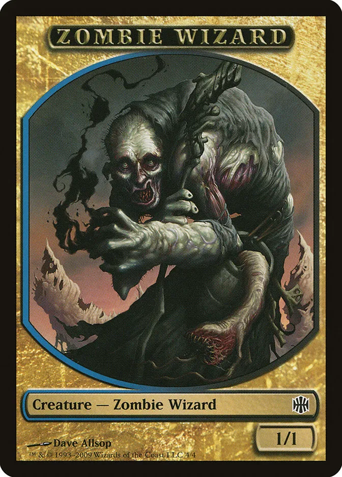 Zombie Wizard Front Face
