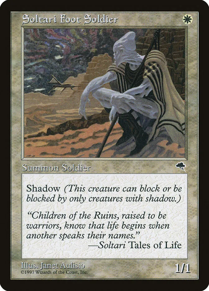 Soltari Foot Soldier Front Face