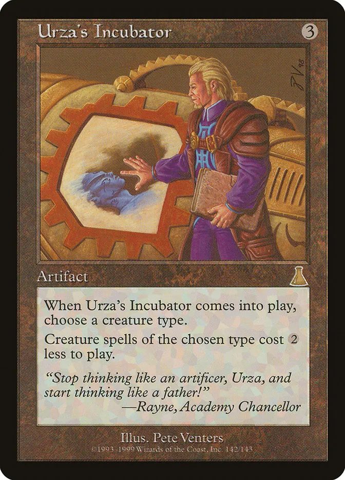 Urza's Incubator Front Face