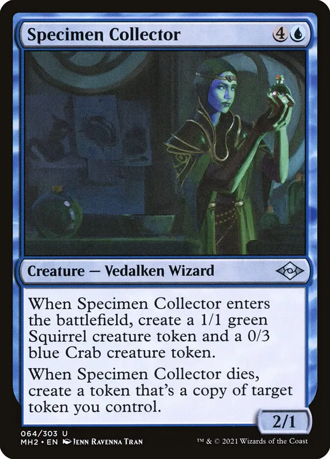 Specimen Collector Front Face