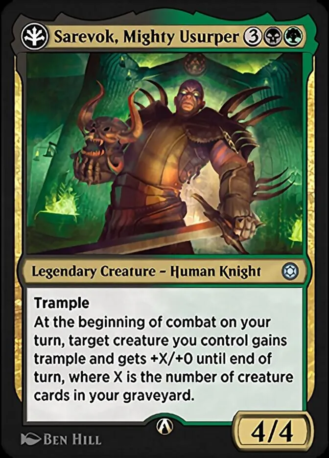 Sarevok, Mighty Usurper Front Face