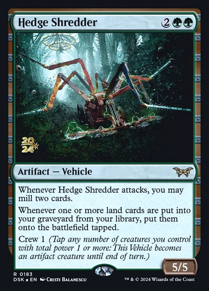Hedge Shredder Front Face