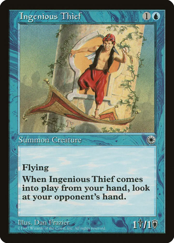 Ingenious Thief Front Face