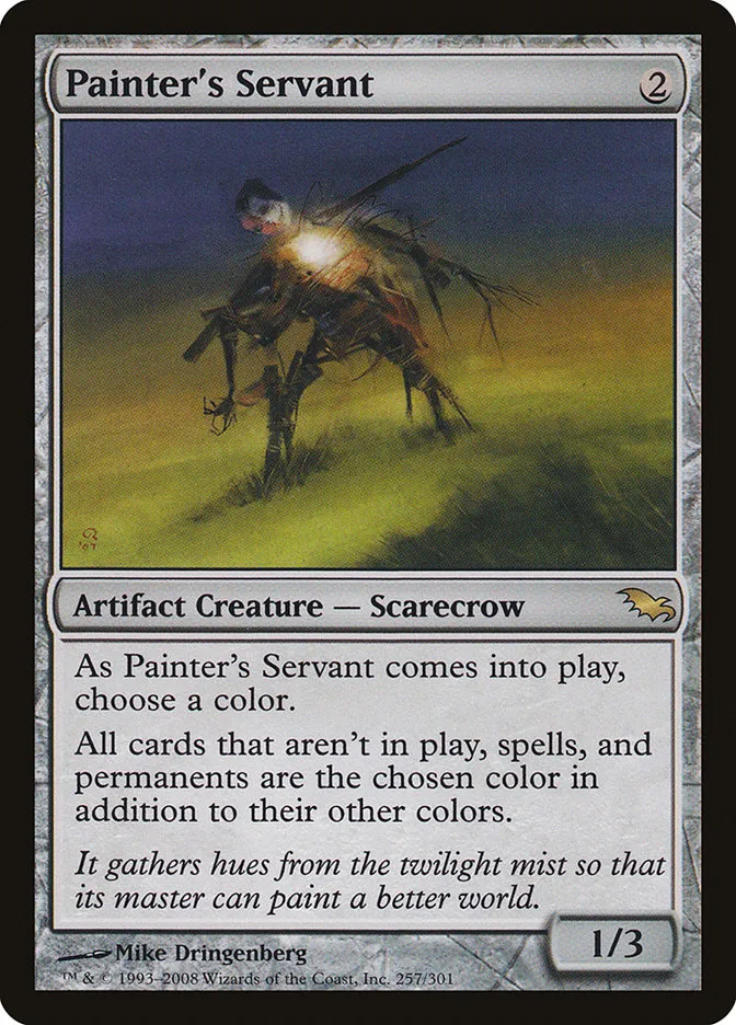 Painter's Servant Front Face