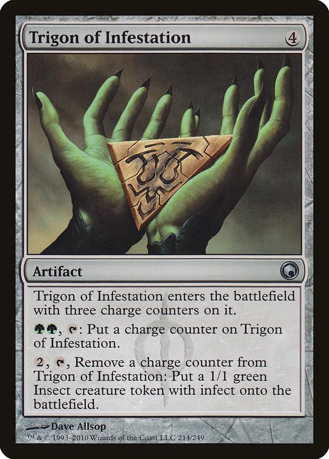 Trigon of Infestation Front Face