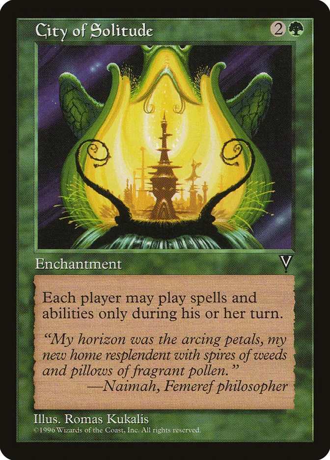 City of Solitude Front Face