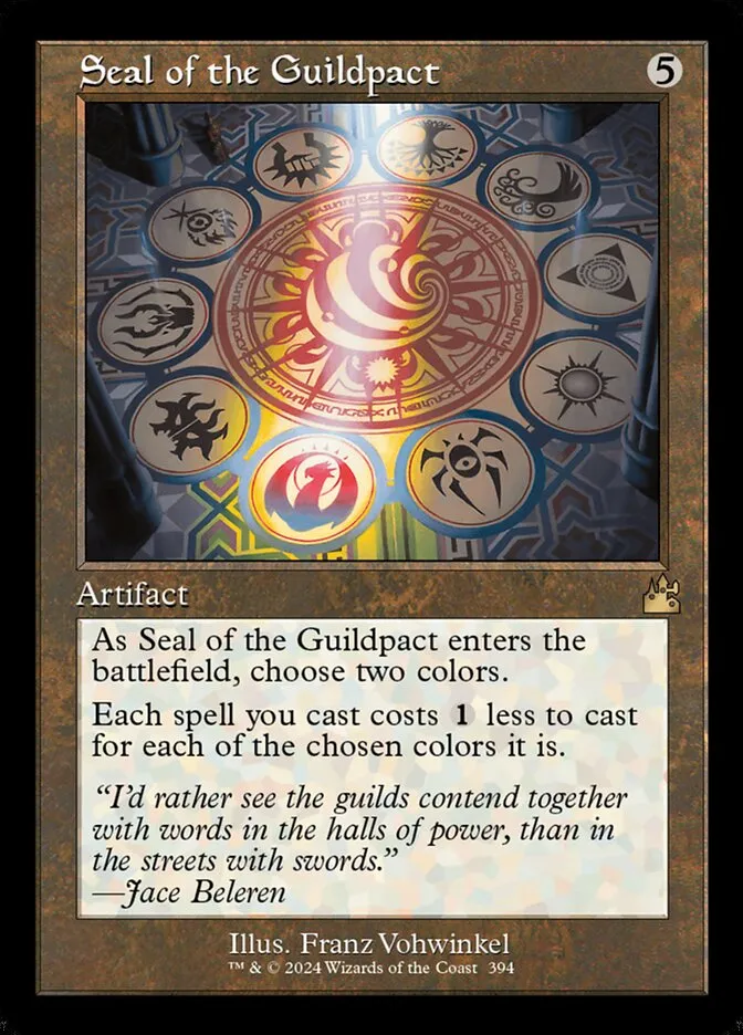 Seal of the Guildpact Front Face