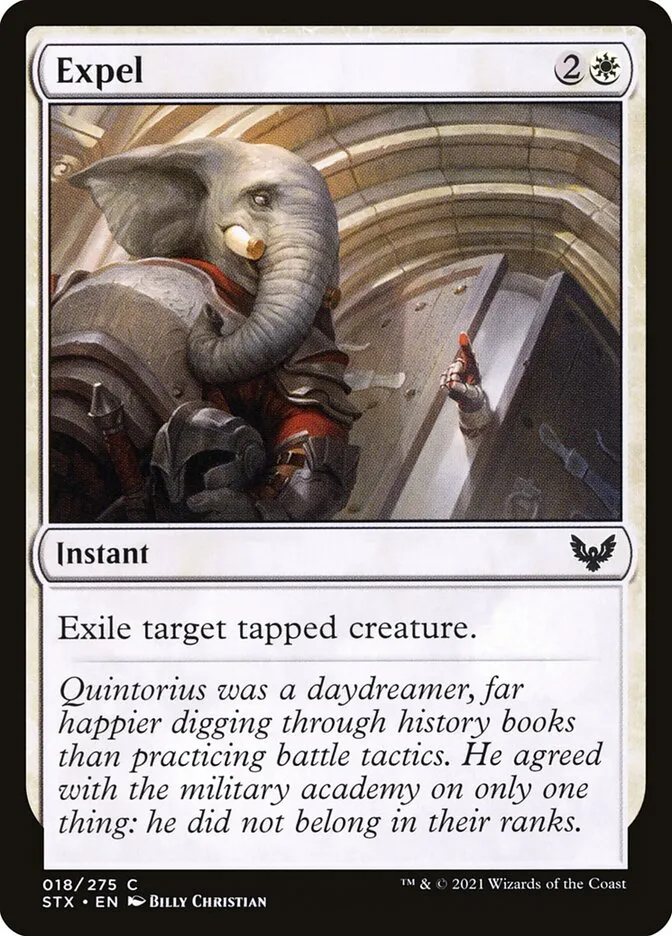 Expel Front Face