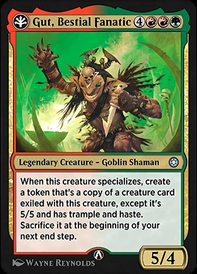 Gut, Bestial Fanatic Front Face
