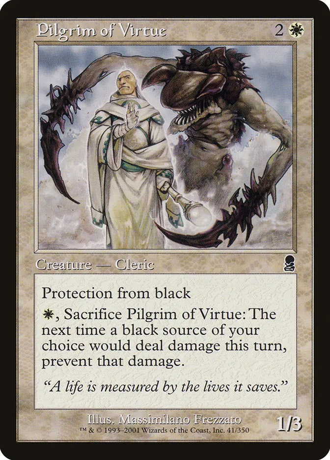 Pilgrim of Virtue Front Face