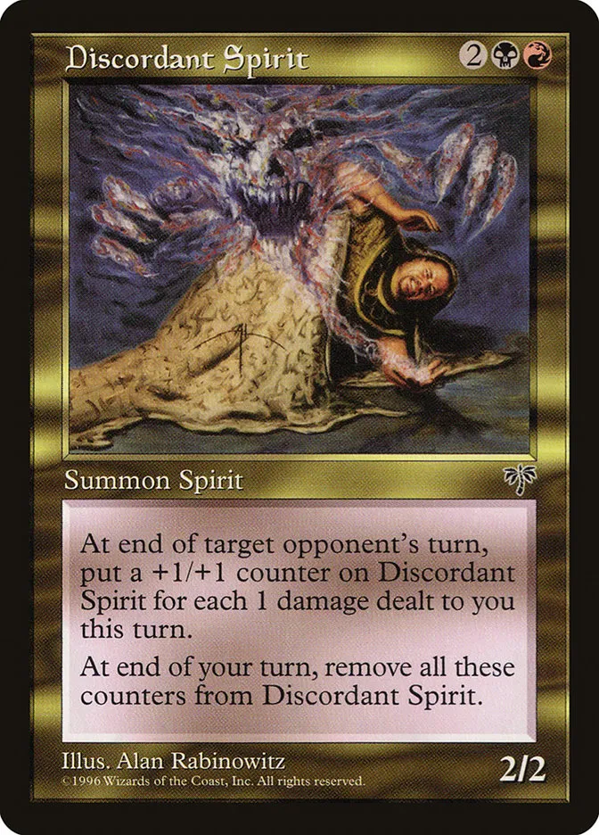 Discordant Spirit Front Face