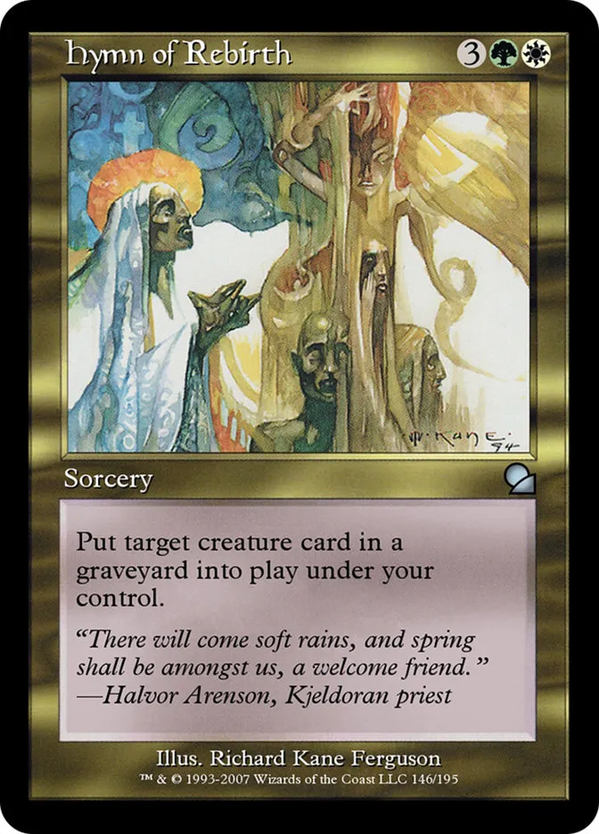 Hymn of Rebirth Front Face