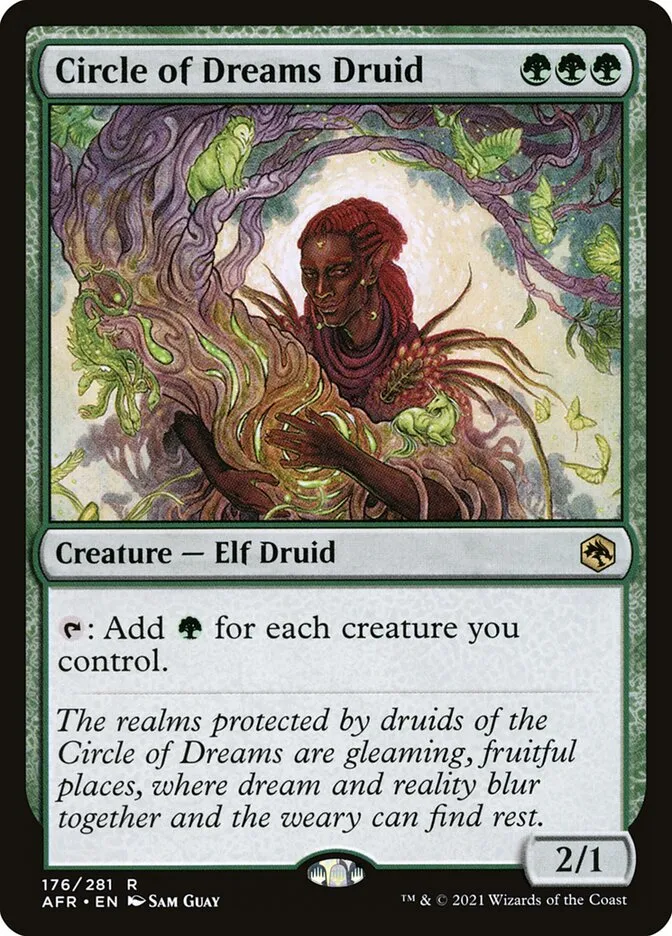 Circle of Dreams Druid Front Face