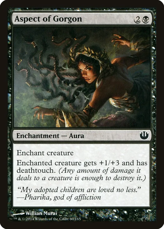 Aspect of Gorgon Front Face