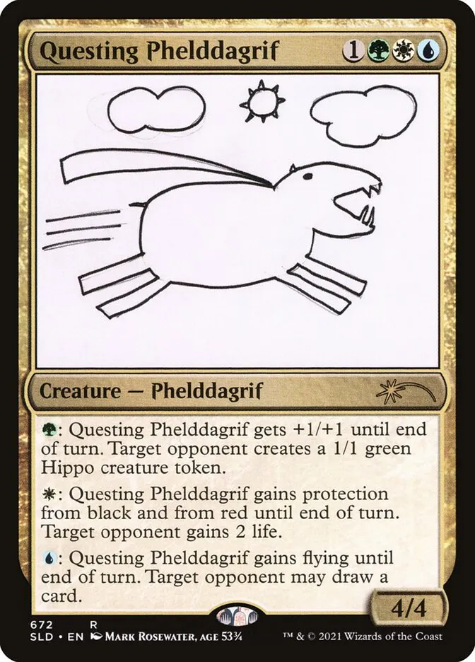 Questing Phelddagrif Front Face