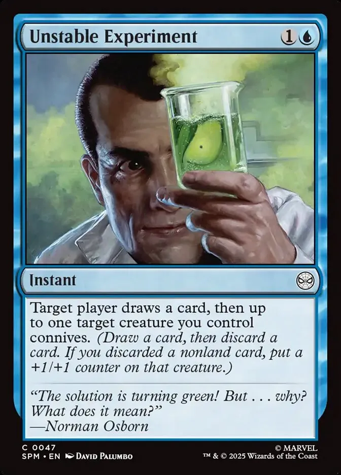 Unstable Experiment Front Face