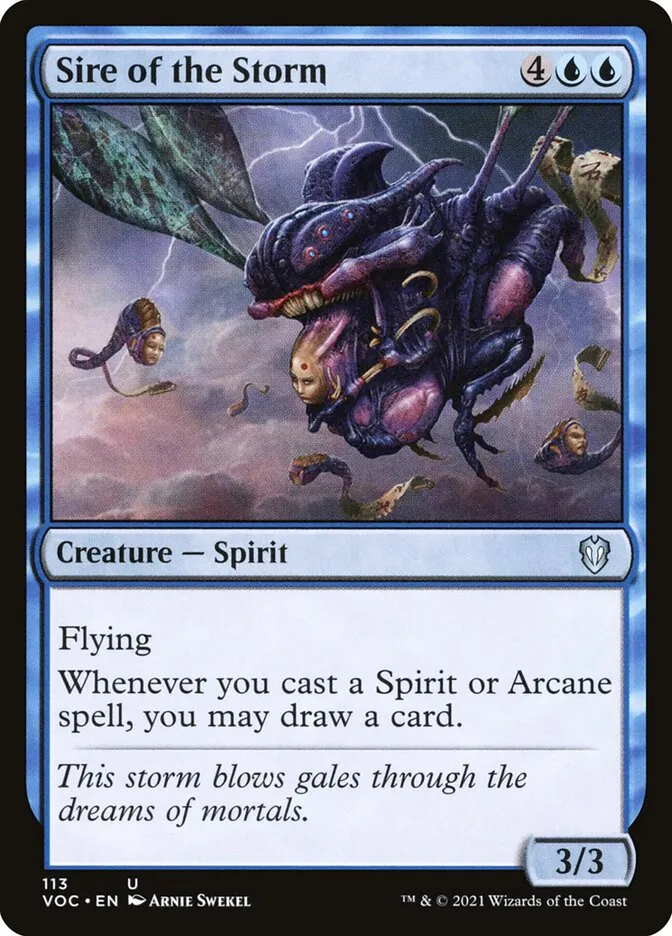 Sire of the Storm Front Face