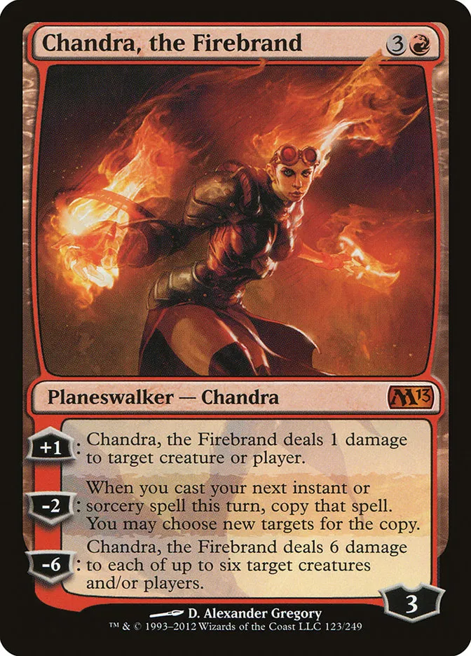 Chandra, the Firebrand Front Face