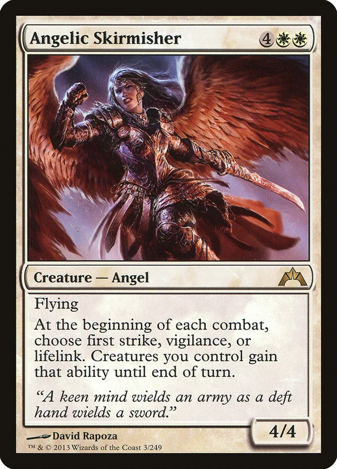Angelic Skirmisher Front Face