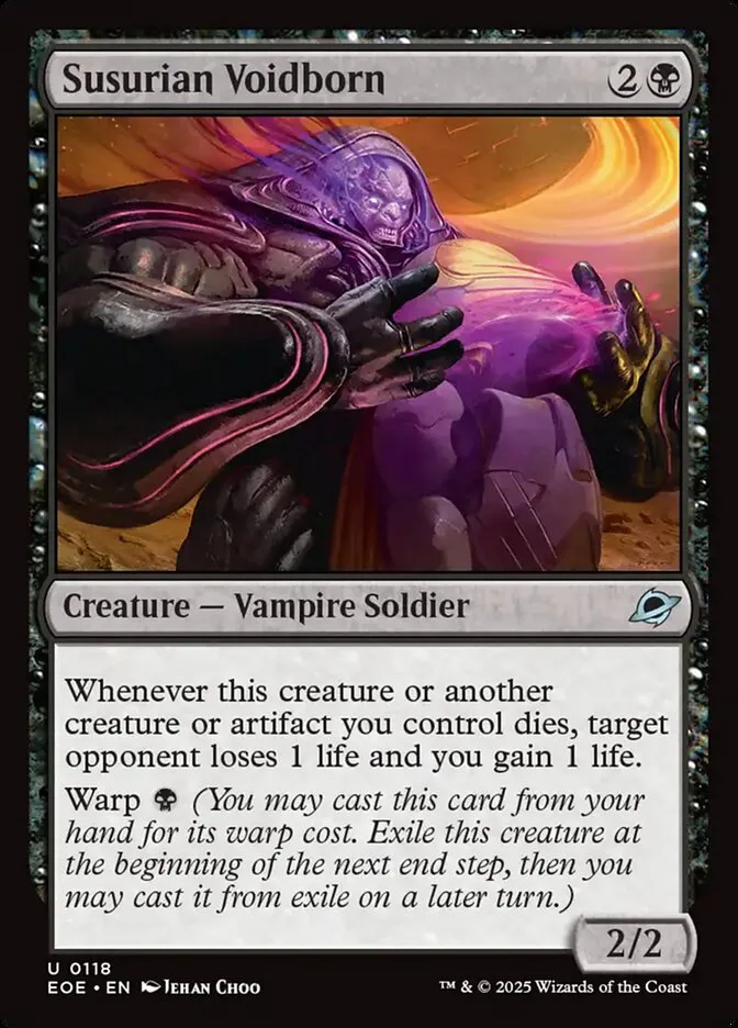Susurian Voidborn Front Face