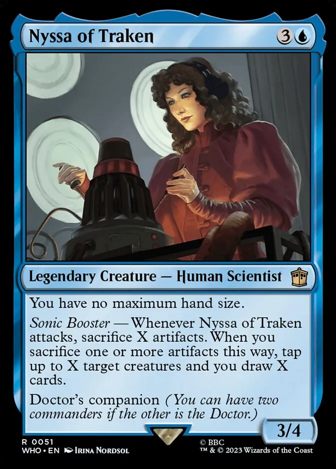 Nyssa of Traken Front Face