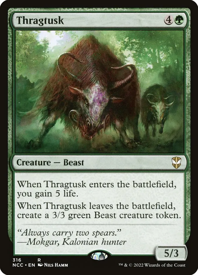 Thragtusk Front Face