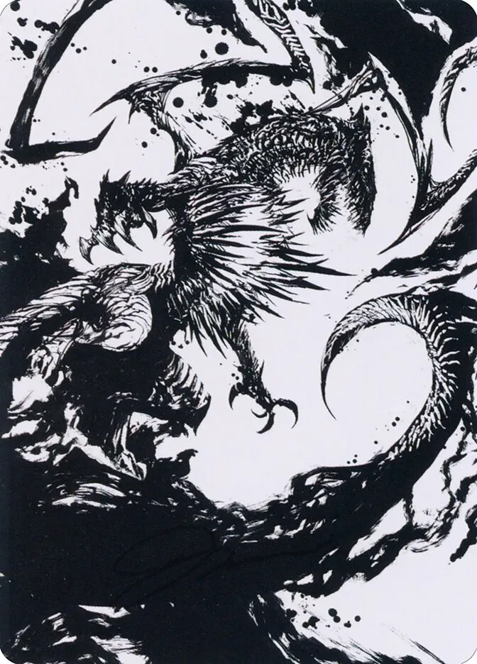 Skithiryx, the Blight Dragon // Skithiryx, the Blight Dragon Front Face