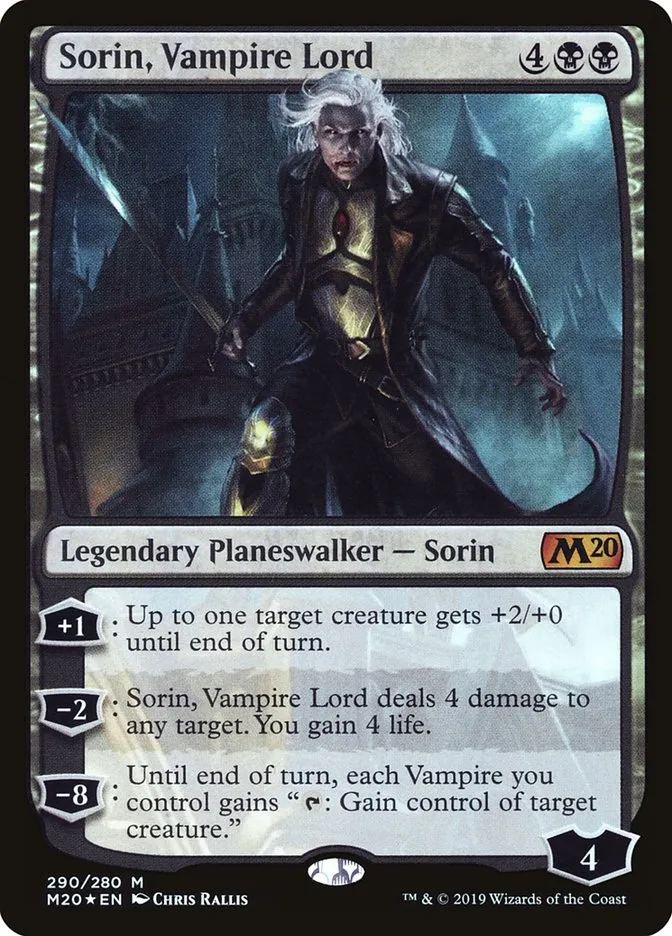Sorin, Vampire Lord Front Face
