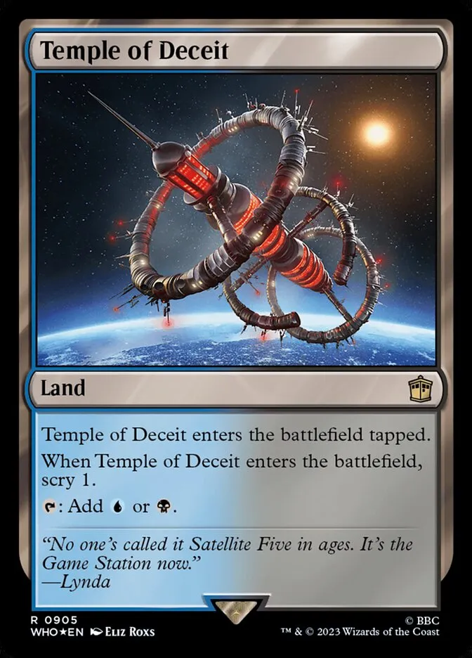 Temple of Deceit Front Face