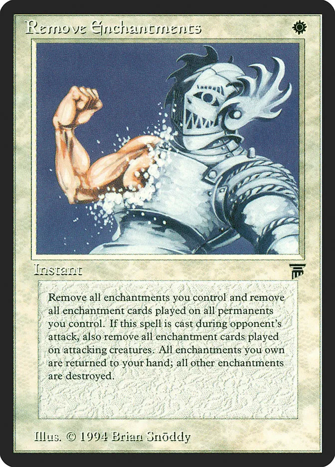 Remove Enchantments Front Face