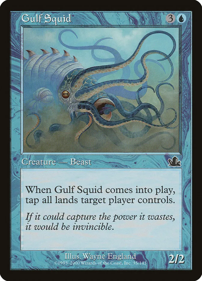 Gulf Squid Front Face