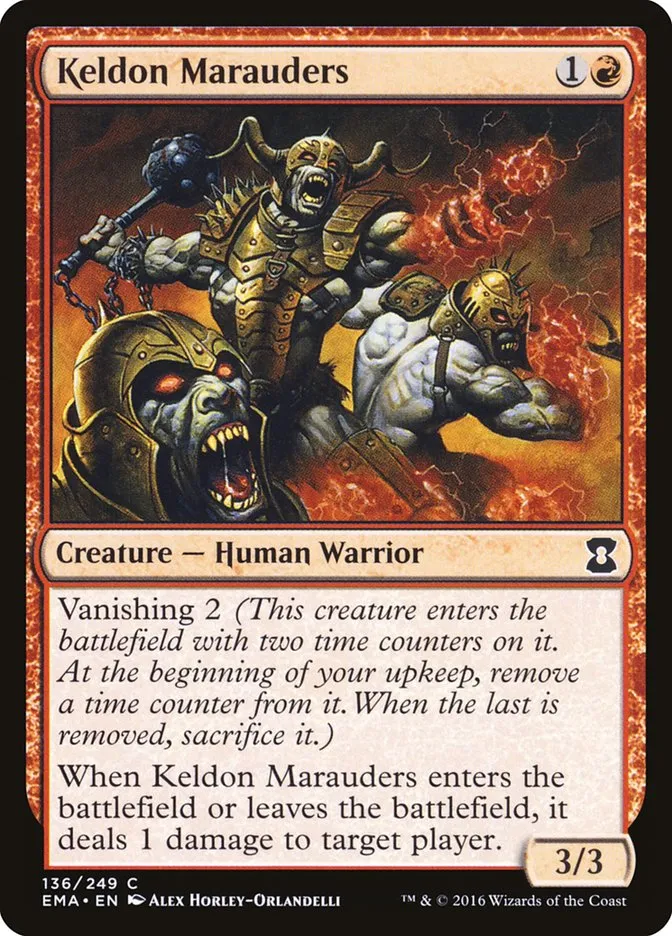 Keldon Marauders Front Face