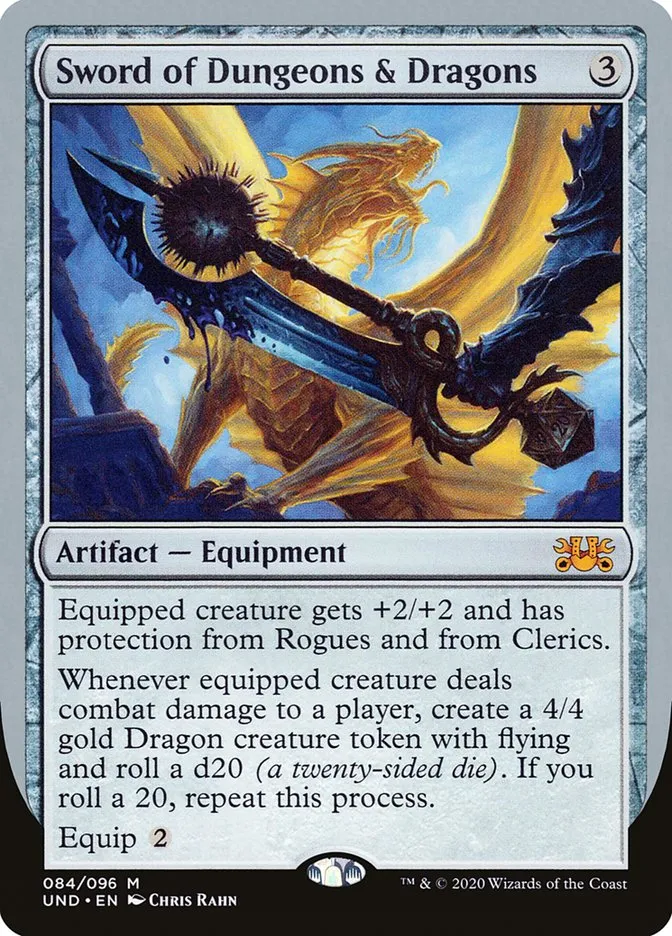 Sword of Dungeons & Dragons Front Face