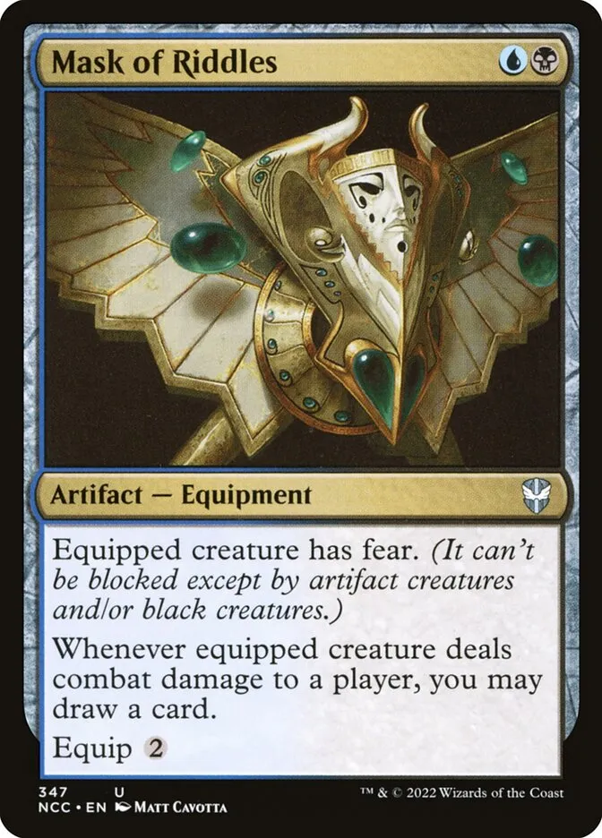 Mask of Riddles Front Face