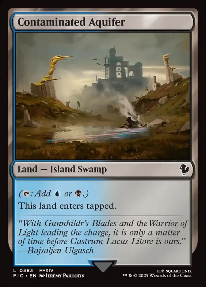 Contaminated Aquifer Front Face